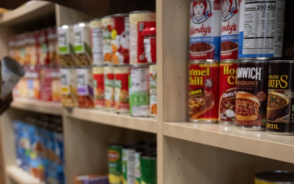 Aviano AB celebrates new food pantry opening