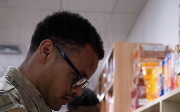 Aviano AB celebrates new food pantry opening