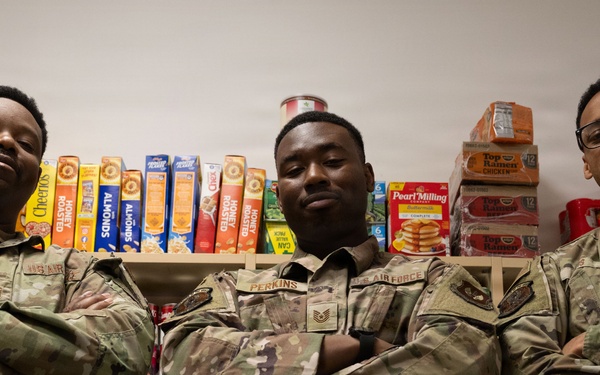 Aviano AB celebrates new food pantry opening