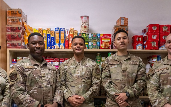Aviano AB celebrates new food pantry opening