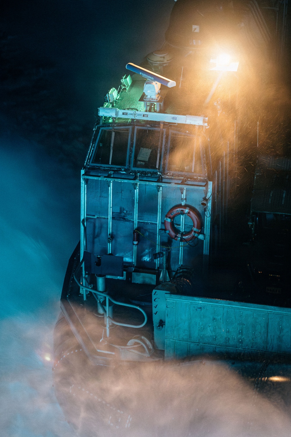 11th MEU Marines, Sailors Conduct Well Deck Operations Aboard USS Boxer
