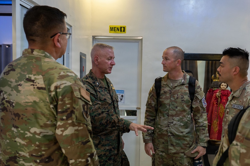 Balikatan 2026: 21st AEW leadership meets with Joint Task Force chaplaincy team over Balikatan