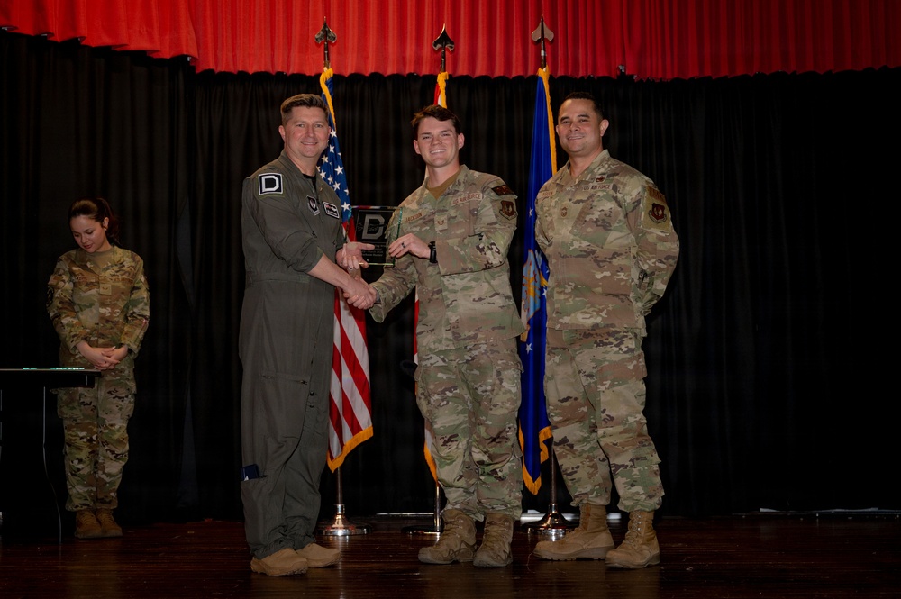 RAF Mildenhall Celebrates First Quarter Award Winners