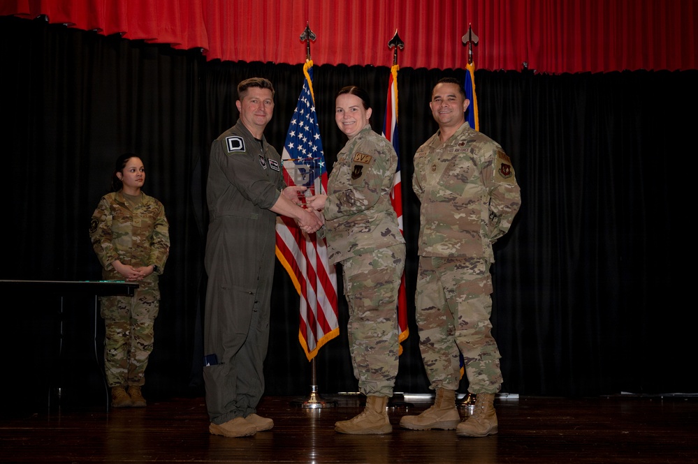 RAF Mildenhall Celebrates First Quarter Award Winners