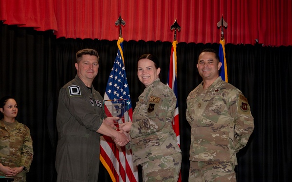RAF Mildenhall Celebrates First Quarter Award Winners