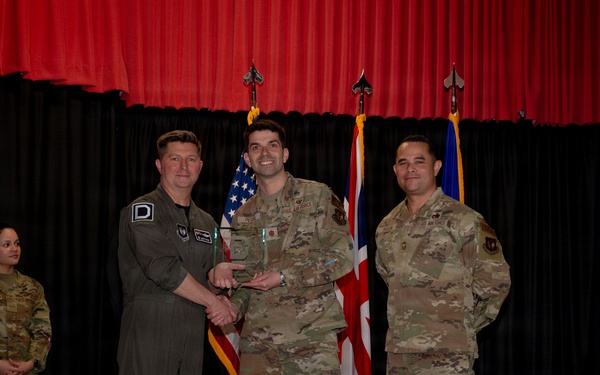 RAF Mildenhall Celebrates First Quarter Award Winners
