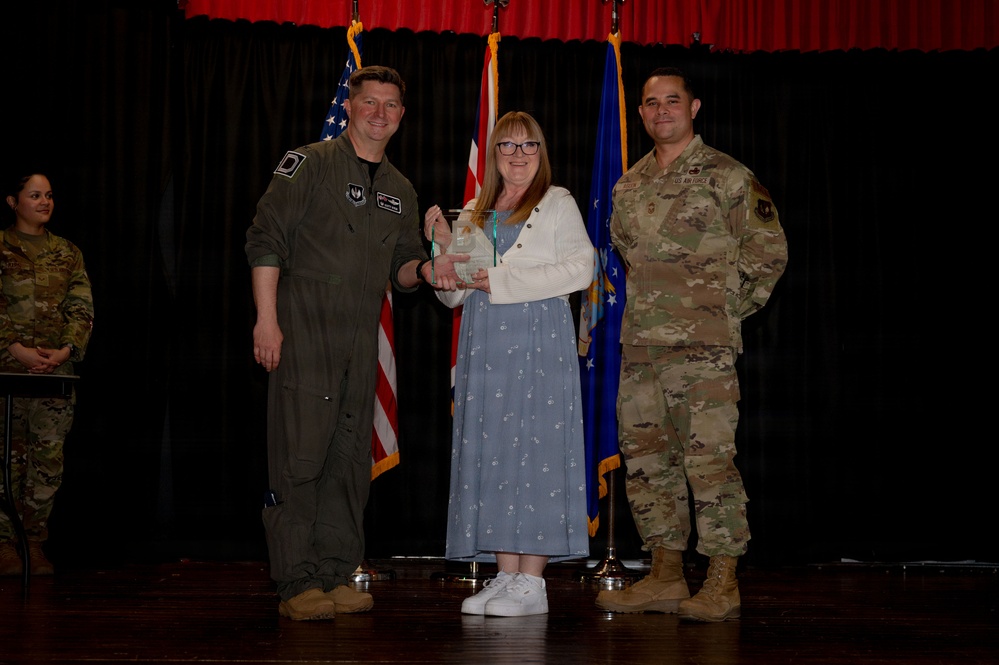RAF Mildenhall Celebrates First Quarter Award Winners