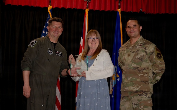 RAF Mildenhall Celebrates First Quarter Award Winners