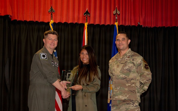 RAF Mildenhall Celebrates First Quarter Award Winners