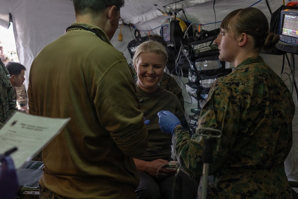 CLB-24 corpsmen showcase capabilities to Swedish and Estonian Armed Forces