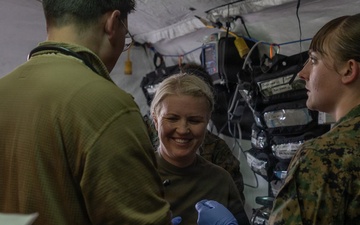 CLB-24 corpsmen showcase capabilities to Swedish and Estonian Armed Forces