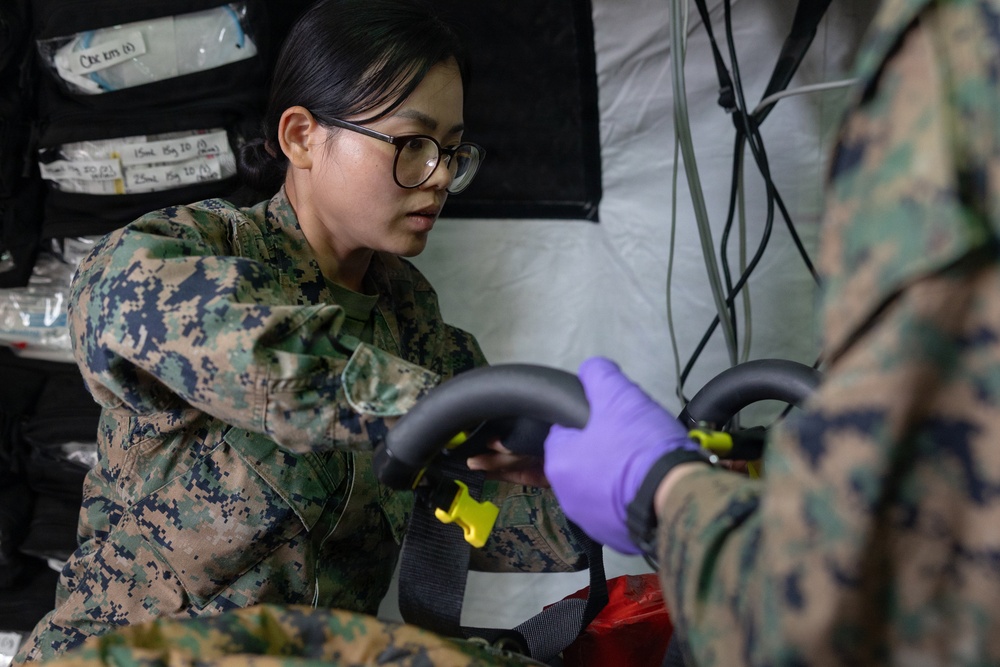 CLB-24 corpsmen showcase capabilities to Swedish and Estonian Armed Forces
