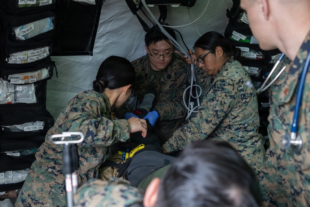 CLB-24 corpsmen showcase capabilities to Swedish and Estonian Armed Forces