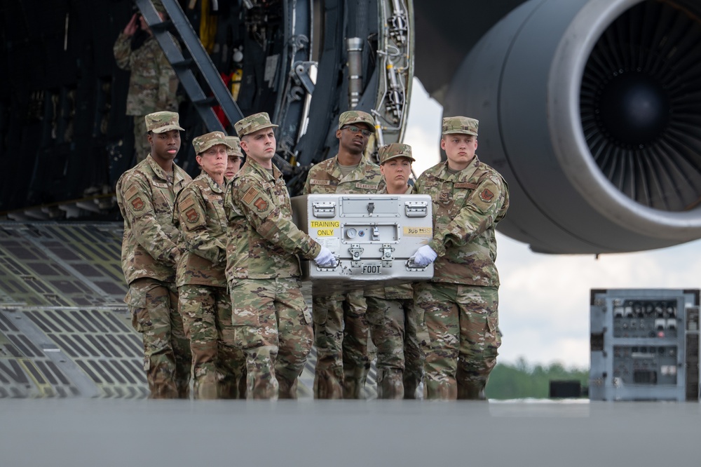 AFMAO Airmen Enhance Readiness During Ground Training at Dover AFB
