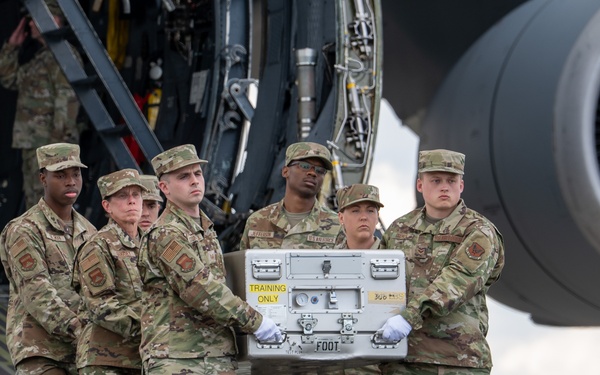 AFMAO Airmen Enhance Readiness During Ground Training at Dover AFB