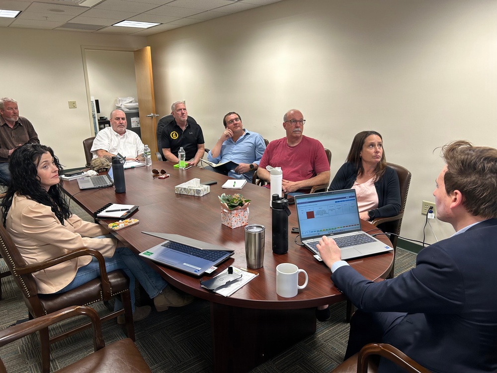 Bringing the team together to talk about improving facilities