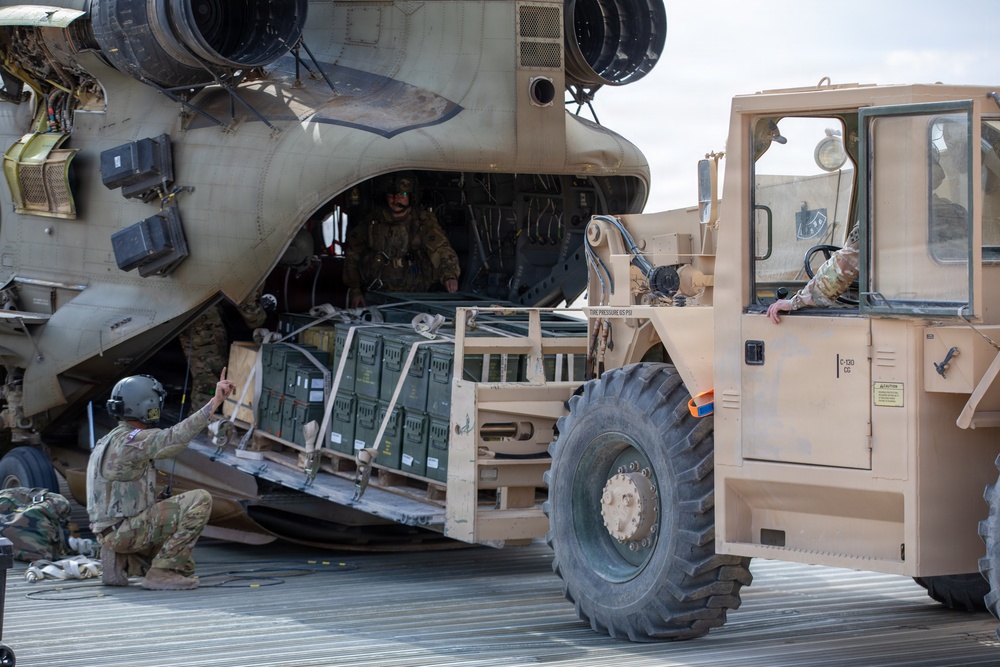 U.S. Army Soldiers Conduct Operations in the Middle East