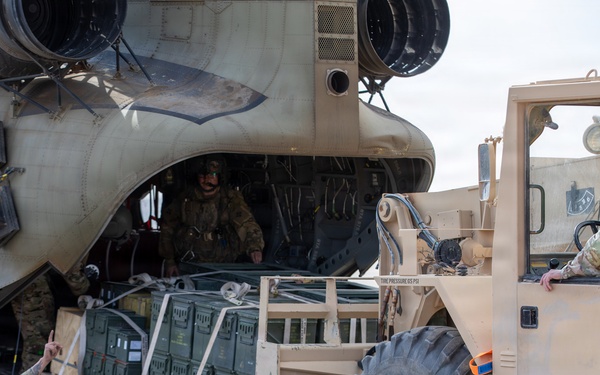 U.S. Army Soldiers Conduct Operations in the Middle East