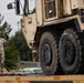 1st Armored Division vehicles and equipment rolling in to support Cadet Summer Training