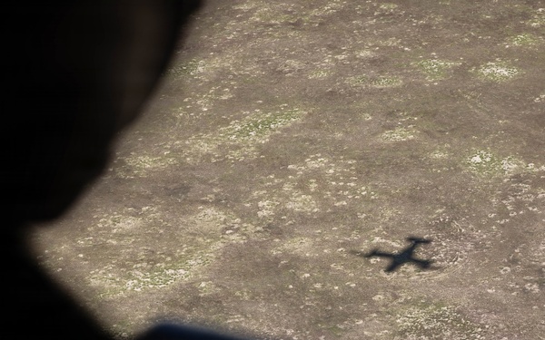 Marines coordinate simulated MV-22B Osprey CASEVAC