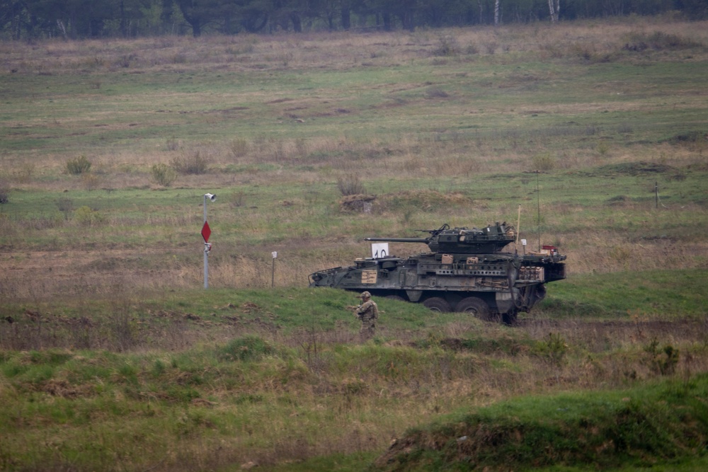12th Combat Aviation Brigade conducts a live-fire exercise with 2nd Cavalry Regiment during Saber Strike in Poland