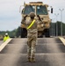 1st Armored Division vehicles and equipment rolling in to support Cadet Summer Training