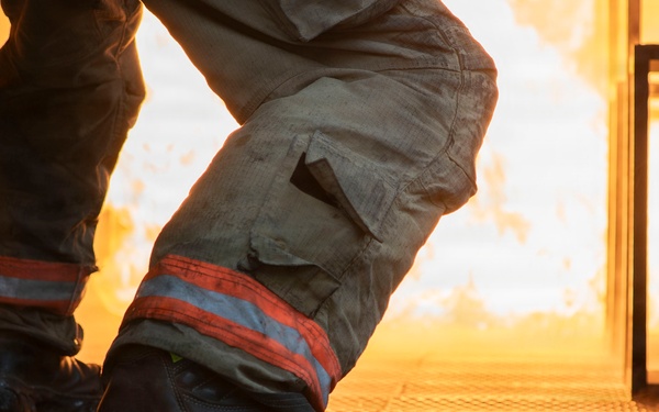 179th Cyberspace Wing Fire Department participates in live-fire training