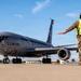 KC-135 takeoff