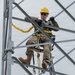 Engineering Installation Airmen sharpen skills with tower-climbing training