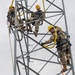 Engineering Installation Airmen sharpen skills with tower-climbing training