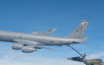 494 FS debuts heritage jet across the UK
