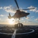 USCGC Midgett (WMSL 757) conducts vertical replenishment training
