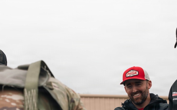 Fort Bragg hosted NASCAR driver Austin Dillon for Mission 600 visit