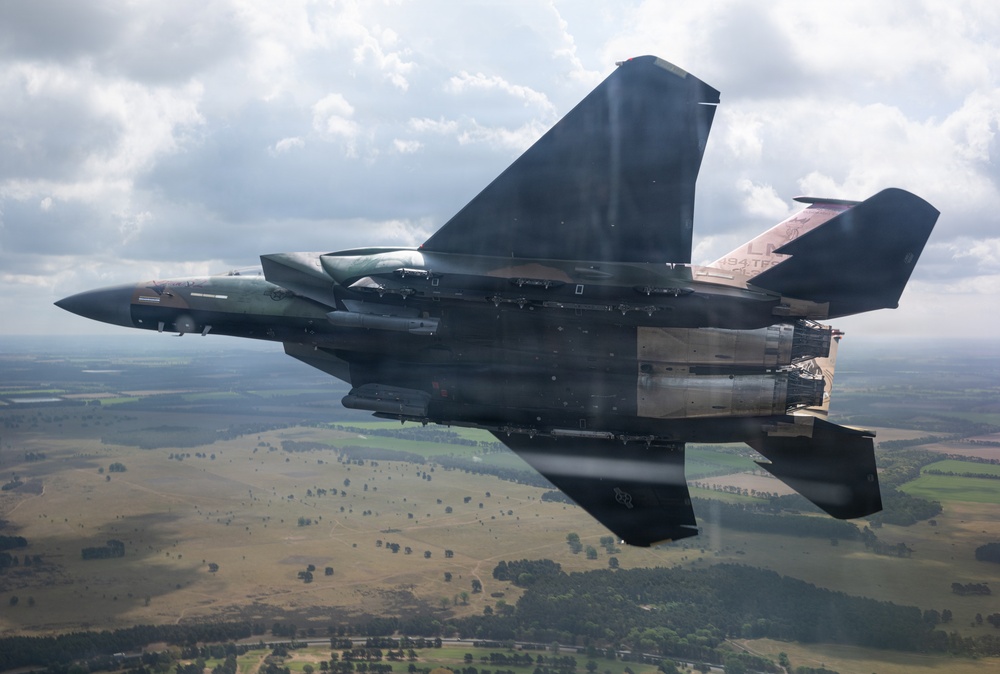 494 FS debuts heritage jet across the UK