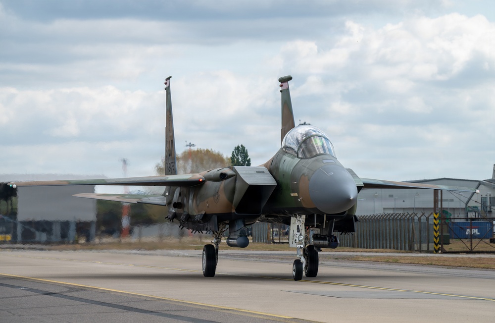 494 FS debuts heritage jet across the UK