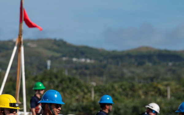 USCGC Midgett (WMSL 757) arrives at Naval Base Guam for scheduled port visit