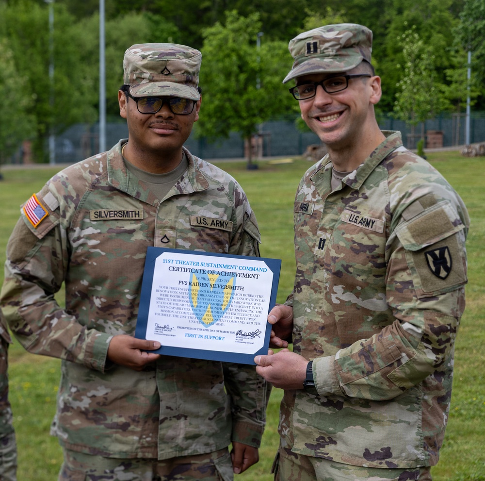 21st Special Troops Battalion Award Ceremony
