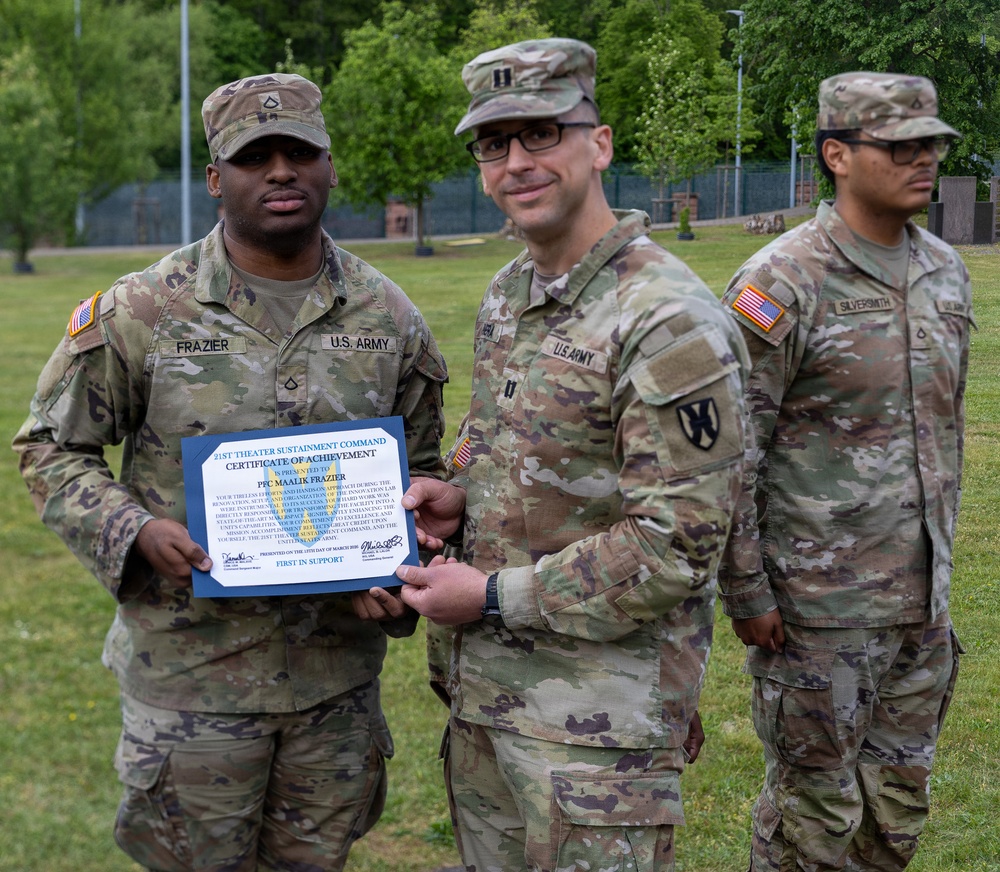 21st Special Troops Battalion Award Ceremony