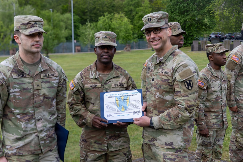 21st Special Troops Battalion Award Ceremony