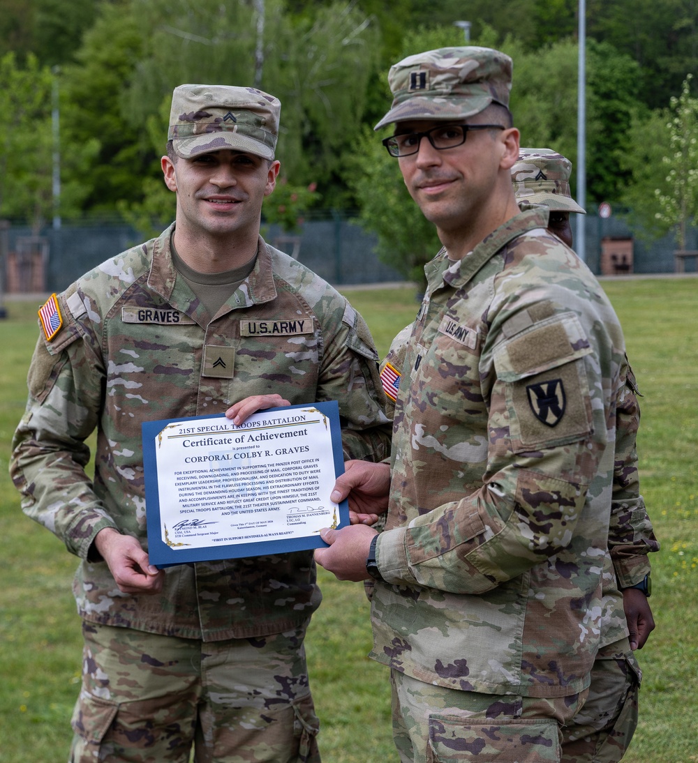 21st Special Troops Battalion Award Ceremony