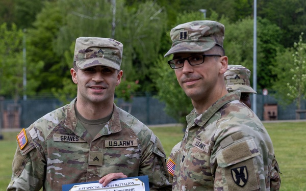 21st Special Troops Battalion Award Ceremony