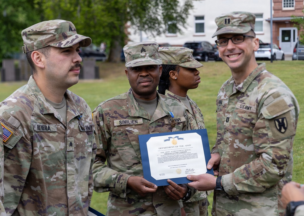 21st Special Troops Battalion Award Ceremony