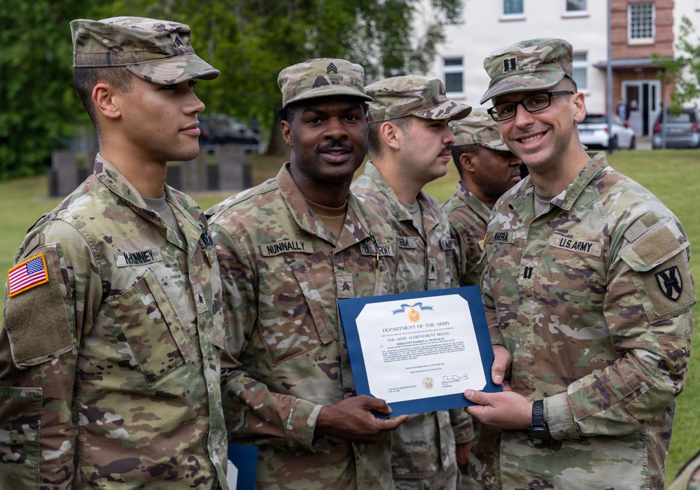 21st Special Troops Battalion Award Ceremony