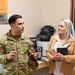 Senior leader spouses tour Fort Leavenworth Single Soldier Quarters and historic home