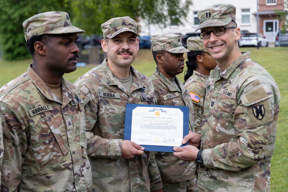 21st Special Troops Battalion Award Ceremony