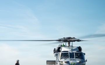 IKE conducts flight deck certification in the Atlantic Ocean