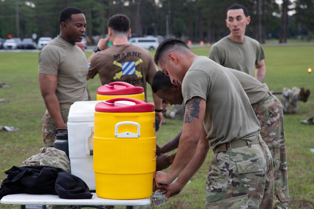 Dogface Soldiers conduct leader-focused physical training