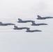 2nd Marine Aircraft Wing Commanding General welcomes the U.S. Navy Blue Angels
