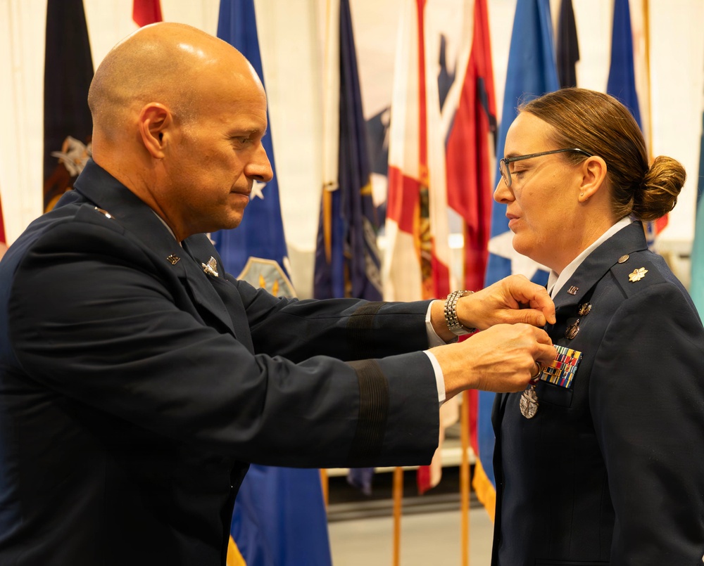 The 96th Comptroller Squadron Change of Command