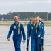 2nd Marine Aircraft Wing Commanding General welcomes the U.S. Navy Blue Angels